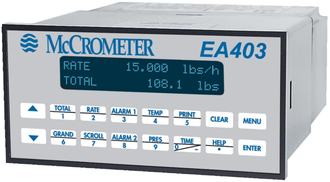McCrometer Multi-Function Flow Computer, EA403